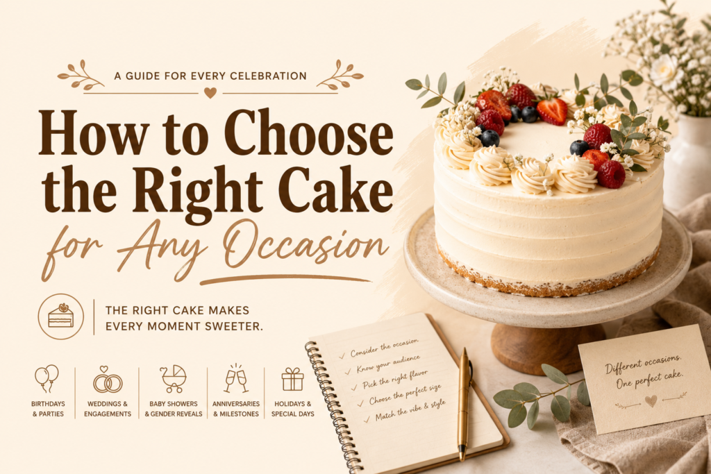 How to Choose the Right Cake for Any Occasion 6